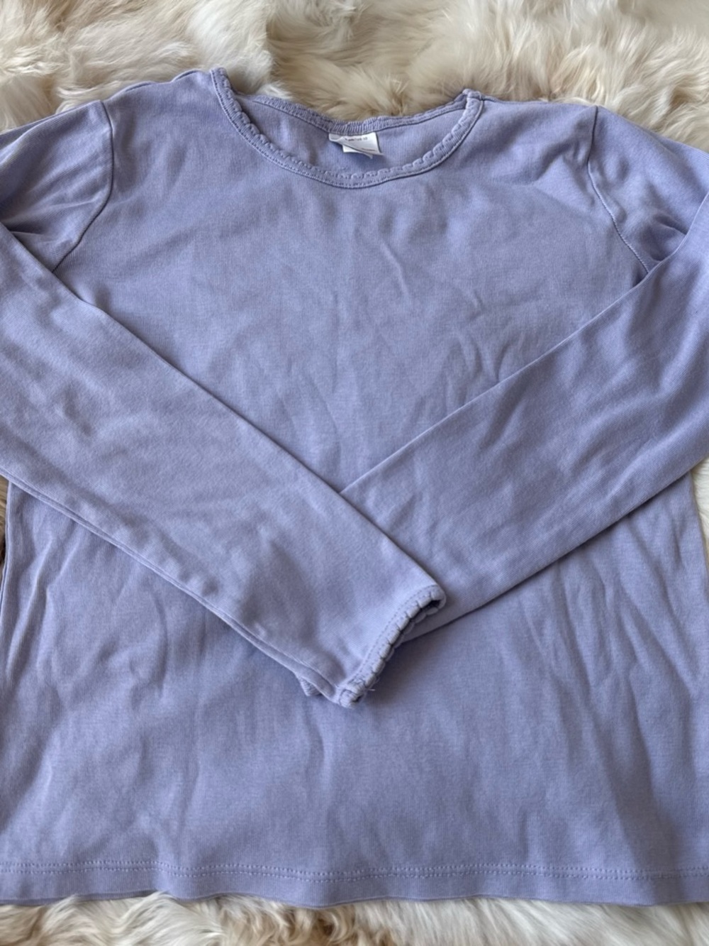 Hanna Andersson Lavender Crewneck Top